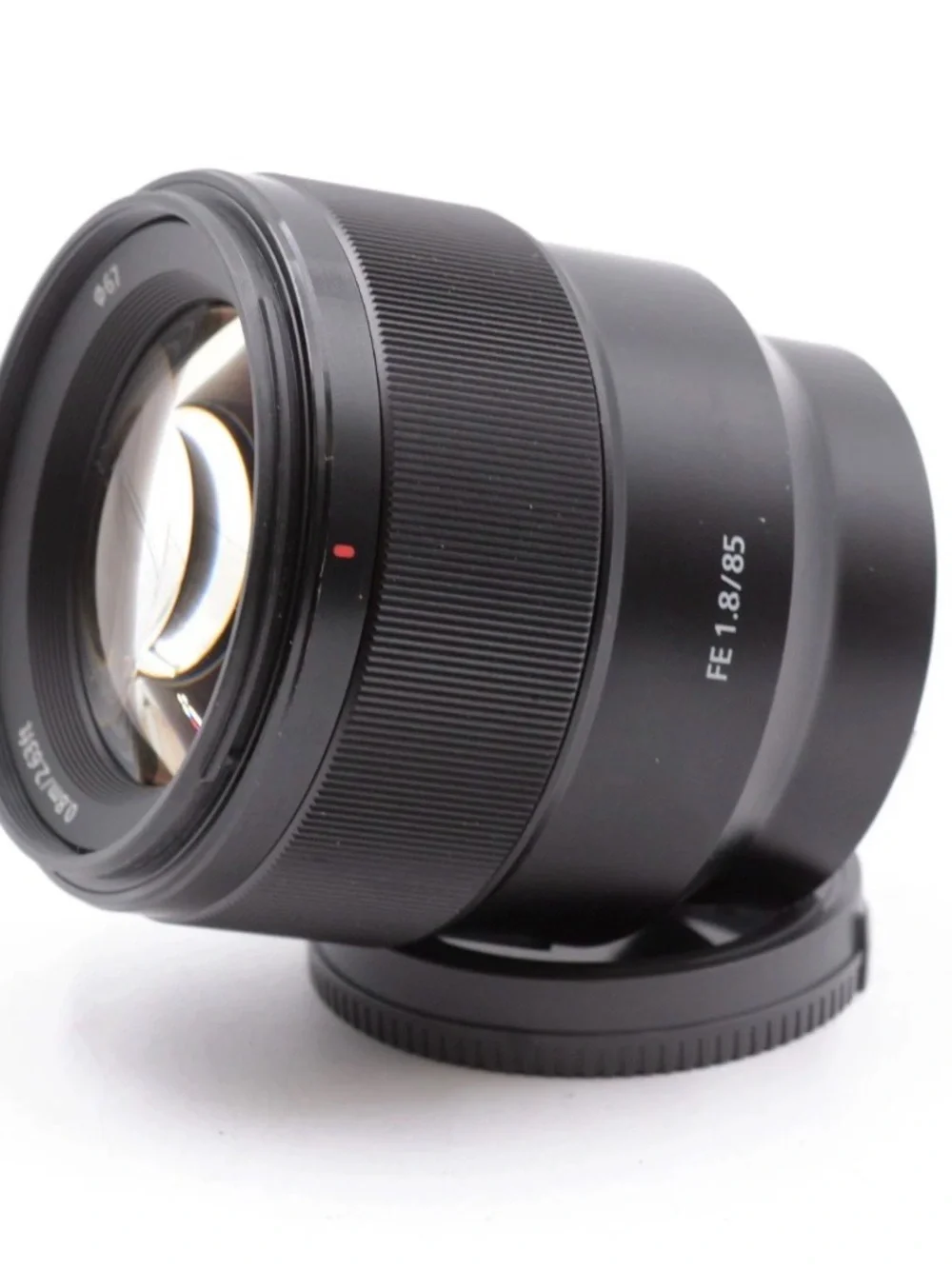 Sony FE 85mm f/1.8 E-Mount Prime Lens - Black with Orange Box